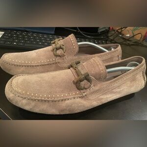 RARE Salvatore Ferragamo Parigi Drivers by Stu Weitzman / Suede /